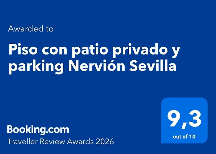 Appartement Piso Con Patio Privado Y Parking Nervion Séville